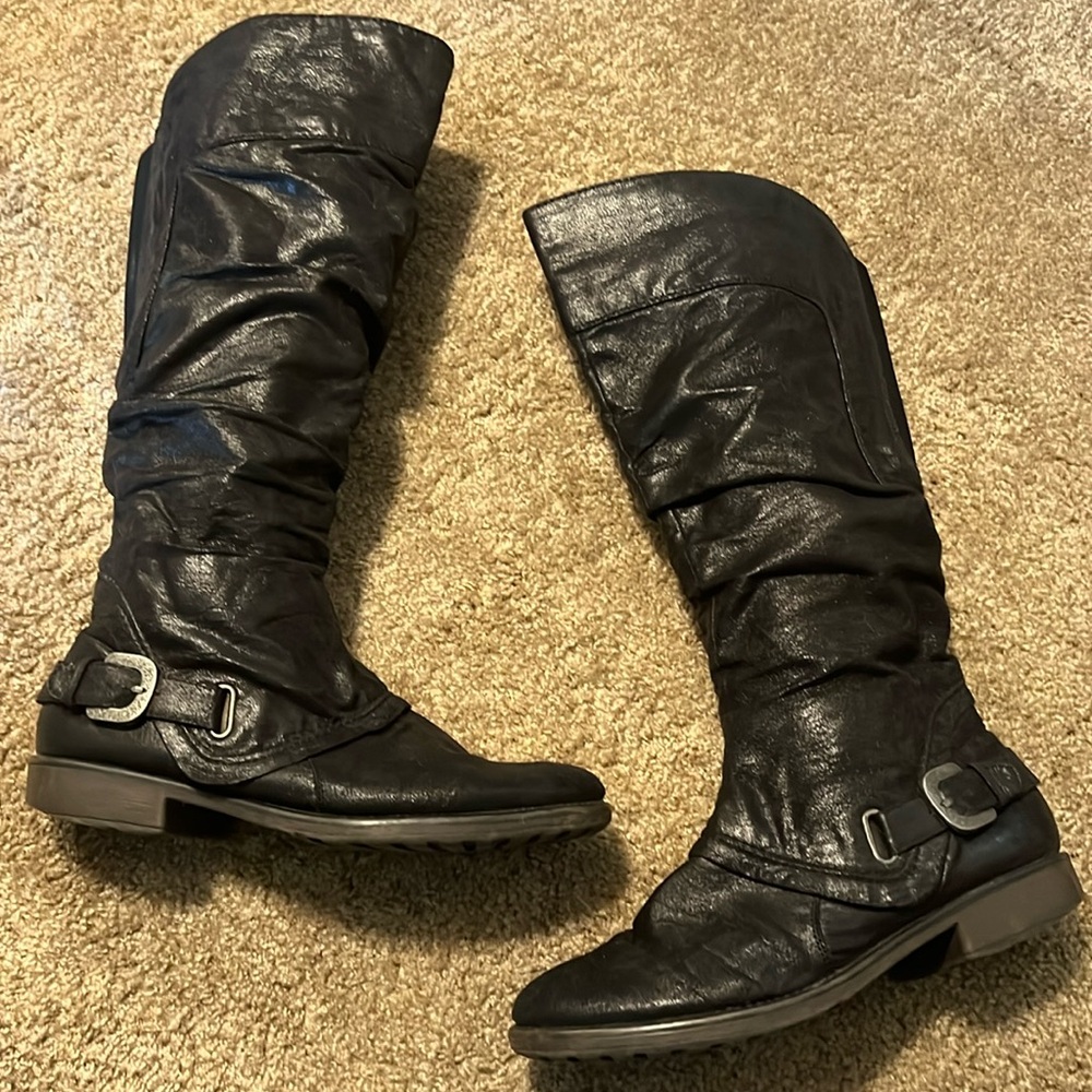 BareTraps Sheridan black Slouch boot size 10